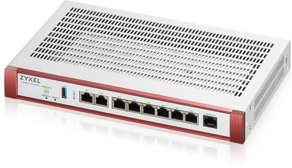 Maršrutizatorius ZYXEL USG FLEX 200 H, USER-DEFINABLE PORTS WITH 2*2.5G & 6*1G, 1*USB WITH 1 YR GOLD SECURITY PACK (5Y WARRANTY)