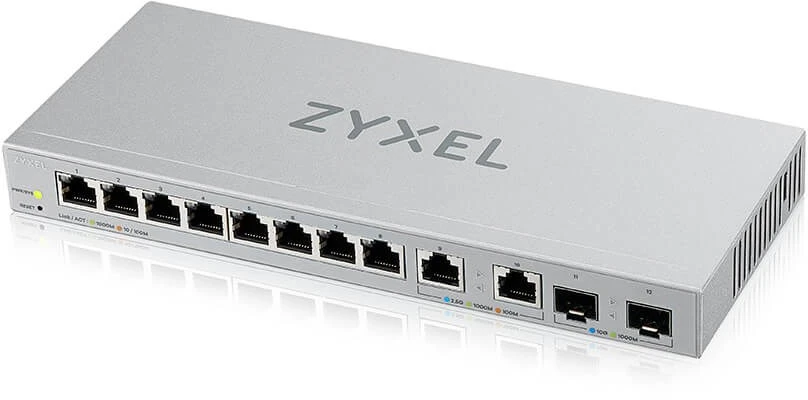 Šakotuvas Tinklo jungiklis - Zyxel Xgs1210-12-zz0102f 10/100/1000 Ethernet jungiklis
