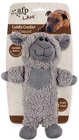 AFP Lambswool Cuddle Crackler žaislas šunims, 27.5 cm