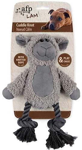 AFP Lambswool Cuddle Knot žaislas šunims, 31 cm