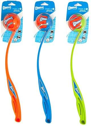 Chuckit! Sport Ball Launcher kamuoliukų mėtymo žaislas šunims, M, 45 cm