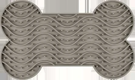 Dubenėlis maitinimui Flamingo Lick Pad Petrol L, 0.5 l