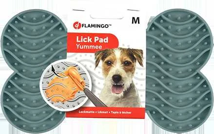 Dubenėlis maitinimui Flamingo Lick Pad Petrol M, 0.300 l