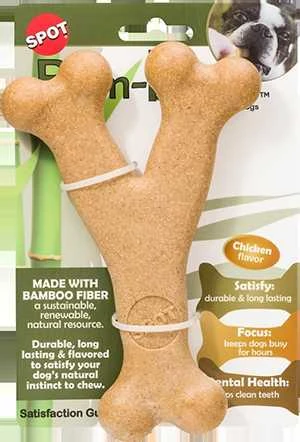 Gimborn GimDog Bam-Bones bambukinis kaulas (vištienos skonio) 17,8cm