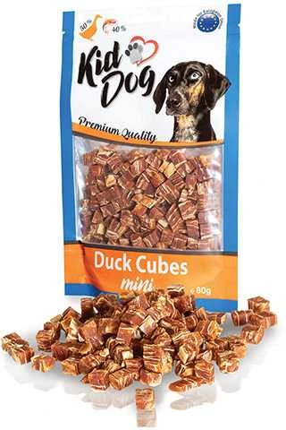 KIDDOG Cubes antienos ir žuvies gabaliukai 80g