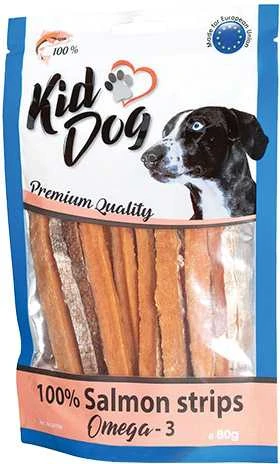 KIDDOG Strips lašišos natūralios juostelės 80g
