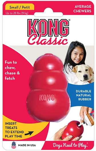 KONG Classic guminis žaislas šunims, S