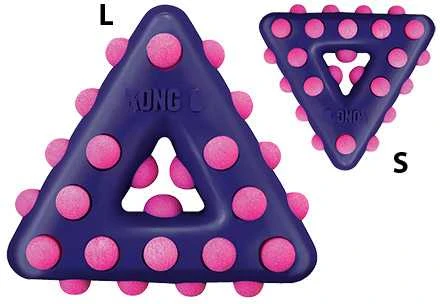 KONG Dotz Triangle kramtymo žaislas šunims, L