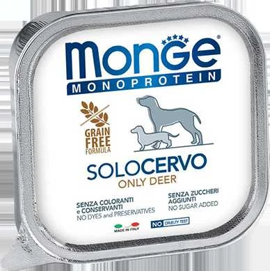 Monge Monoprotein konservai šunims su elniena 150g