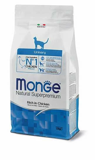 Monge Urinary Adult Urinary super premium sausas pašaras katėms su vištiena1,5kg