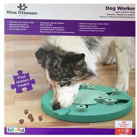 Nina Ottosen Nina Ottosson Dog Worker interaktyvus žaislas šunims, žalias