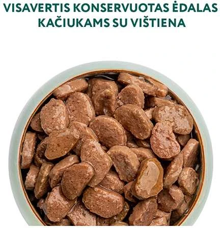 Optimeal Kitten konservai kačiukams su vištiena, 85 g