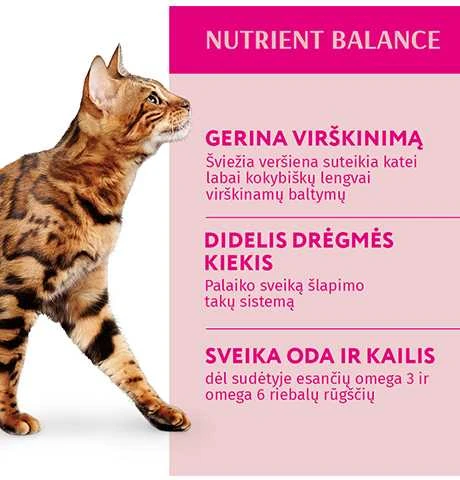 Optimeal konservai katėms su veršiena spanguolių padaže, 85 g