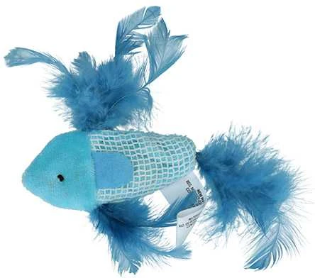 Pawise žaislas katėms žuvytė su katžole, 1 vnt