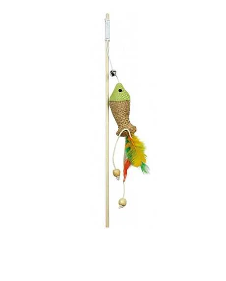 PET NOVA pagaliukas katei žuvytė 40cm 3vnt