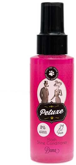 Petuxe Eco Flash Dama kondicionierius kailio šukavimui ir žvilgesiui, 100 ml