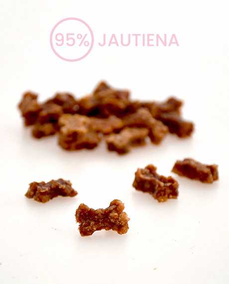 Sanadog Mini Bones jautienos skanėstai šunims, 100 g