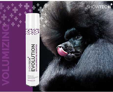 Show Tech+ Evolution Styling Purškiklis 500ml – Lightweight Finishing Mist, Long-Lasting Hold and Shine