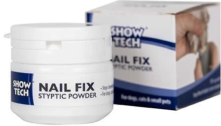 Show Tech Nail Fix Styptic Powder milteliai stabdantys kraujavimą, 14 g
