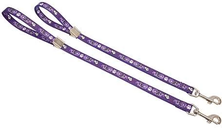 Show Tech raštuotas pavadėlis kirpimo stalui, violetinis, 45x1.5 cm
