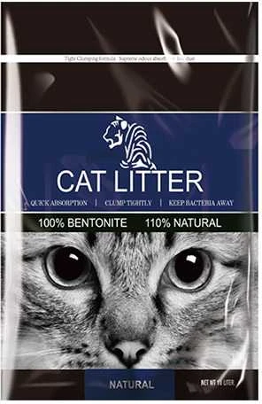 Hiina Tiger Pet bentonitinis kraikas be kvapo 5L 4kg