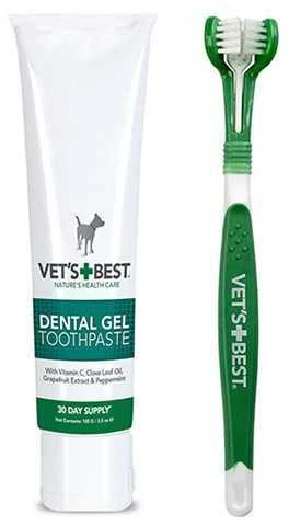 Vet's Best Dental Care Kit dantų priežiūros rinkinys