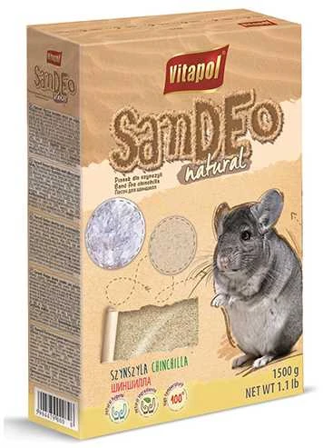 Vitapol smėlis šinšiloms, kibirėlis 5,1kg - 3l