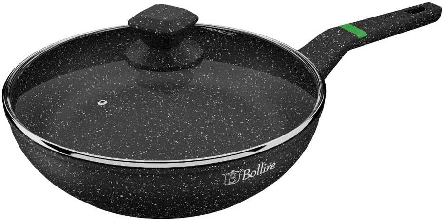 Keptuvė su dangčiu BOLLIRE VENEZIA BR1010, Ø 28 cm