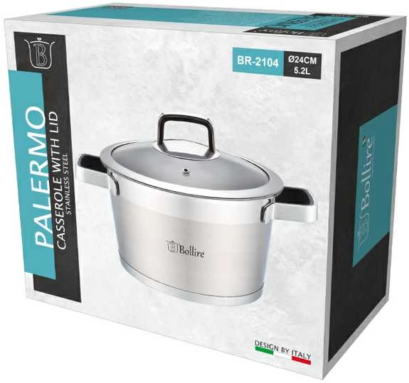Bollire Puodas su dangčiu BR-2304