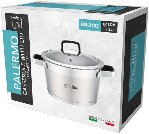 Bollire Puodas su dangčiu BR-2102