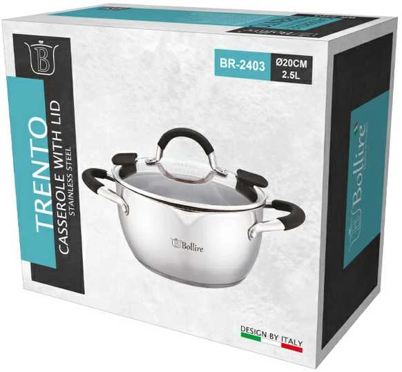 Bollire Puodas 20 cm, 2,5 l, Trento BR-2403