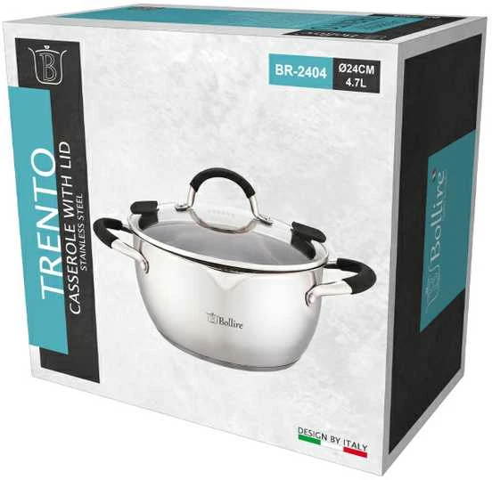 Bollire Puodas 24 cm, 4,7 l, Trento BR-2404