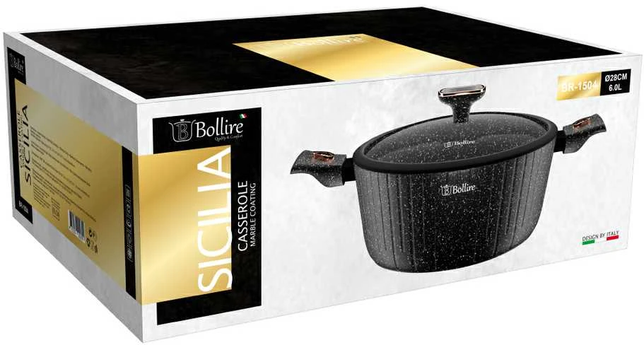 Bollire Puodas SICILIA 6.6 L su nuimamomis rankenomis