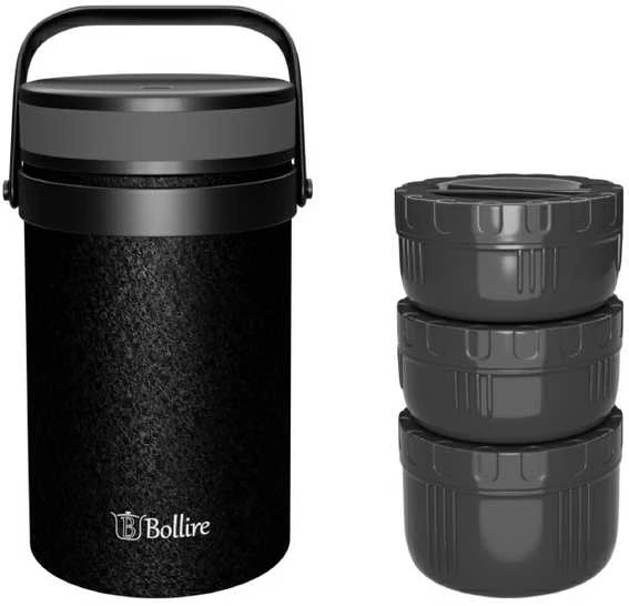 Nerūdijančio plieno termosas maistui BOLLIRE BR-3507, 1,5 L
