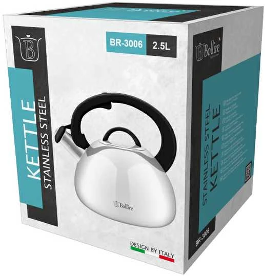 Bollire Virdulys su švilpiku 2.5l BR-3006