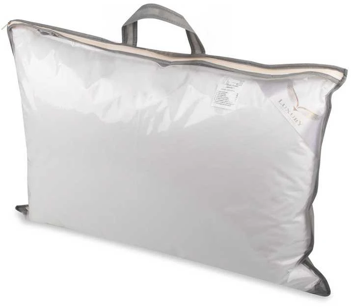Rava Lux Trijų kamerų pūkų pagalvė 40x60 cm RL300 0.4kg 90% žąsų pūkai
