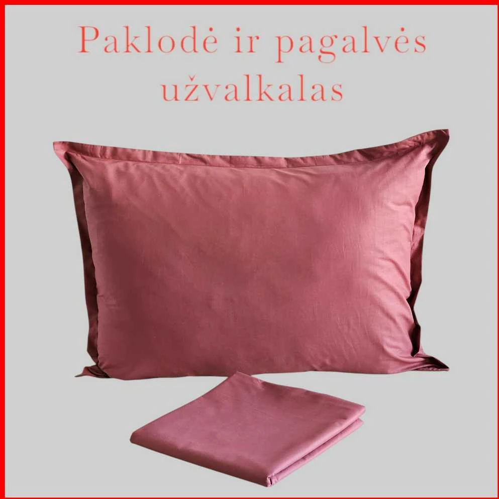 100 proc. medvilnės paklodė - 140x240cm.