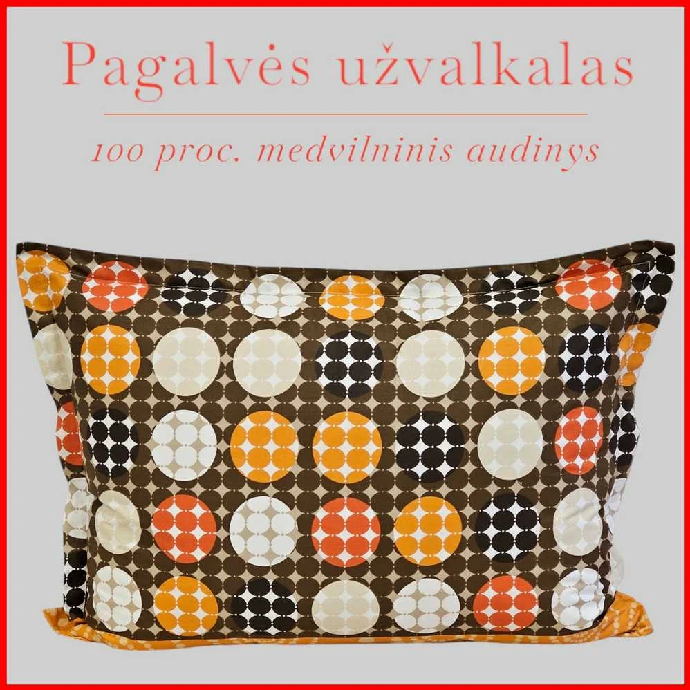 100 proc. medvilnės patalynės komplektas - Antklodės užvalkalas 160x200 cm. + pagalvės užvalkalas 50x70 cm. (1 vnt.)