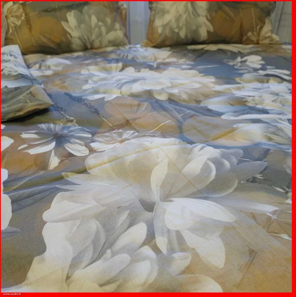 Patalynės komplektas Antklodės ir pagalvės užvalkalų komplektas - Antklodės užvalkalas 140x200 cm. + pagalvės užvalkalas 50x70 cm. be užtrauktuko (1 vnt.)