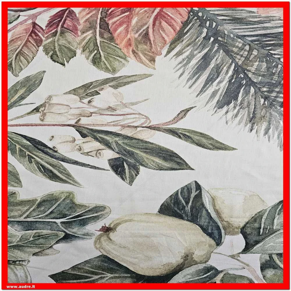 Patalynės komplektas Antklodės ir pagalvės užvalkalų komplektas - Antklodės užvalkalas 200x200 cm. + pagalvės užvalkalai 50x70 cm. (2 vnt.)