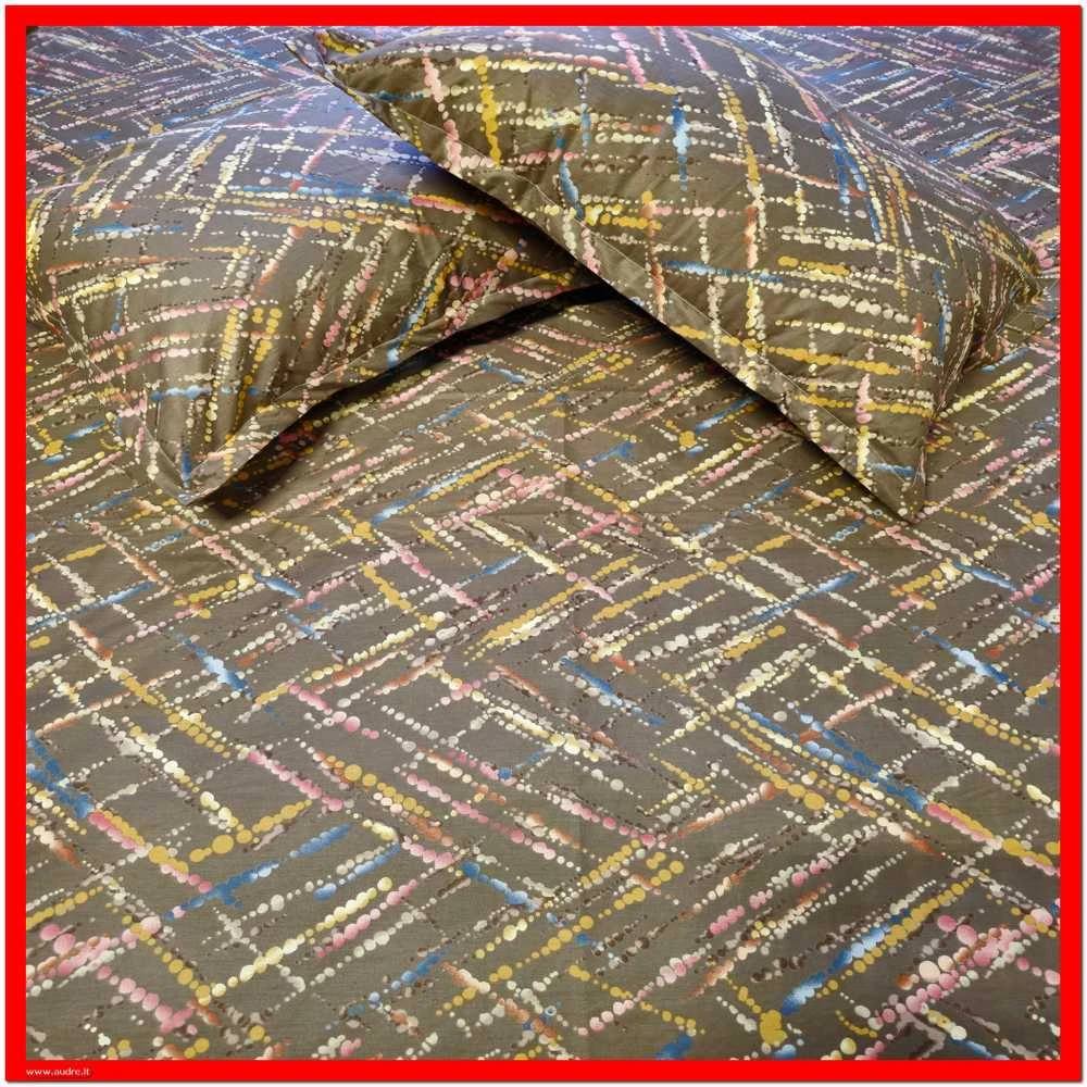 100 proc. medvilnės patalynės komplektas - Antklodės užvalkalas 160x200 cm. + pagalvės užvalkalas 50x70 cm. (1 vnt.)