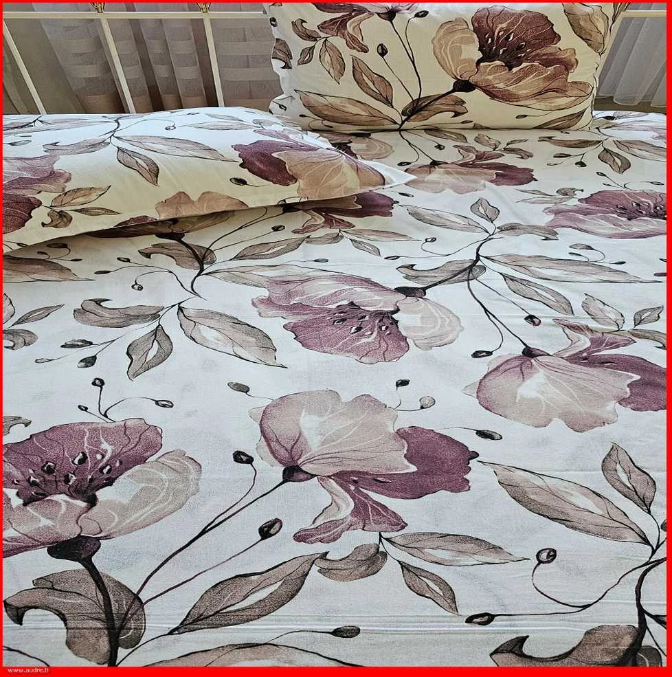 Flanelės patalynės komplektas - Antklodės užvalkalas 160x200 cm. + pagalvės užvalkalas 50x70 cm. (1 vnt.)