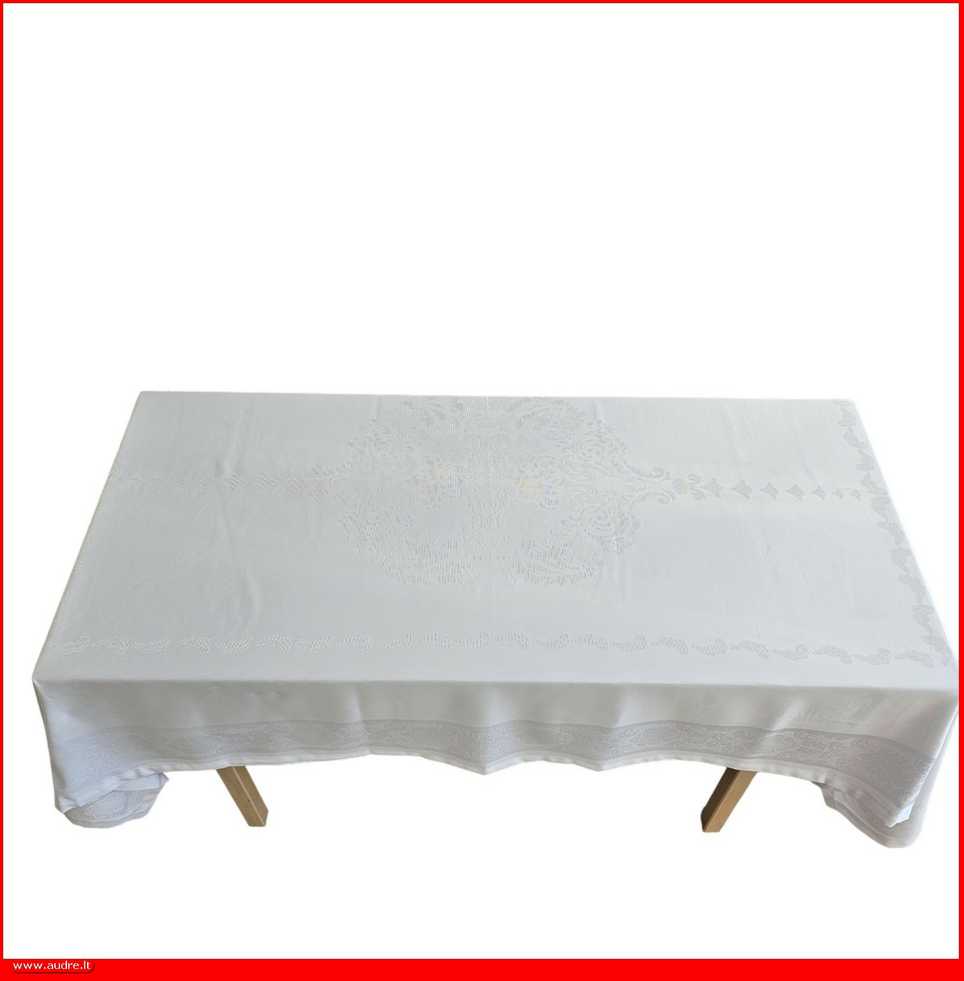 Nelaidžios vandeniui staltiesės - Smėlio - 160x220 cm.