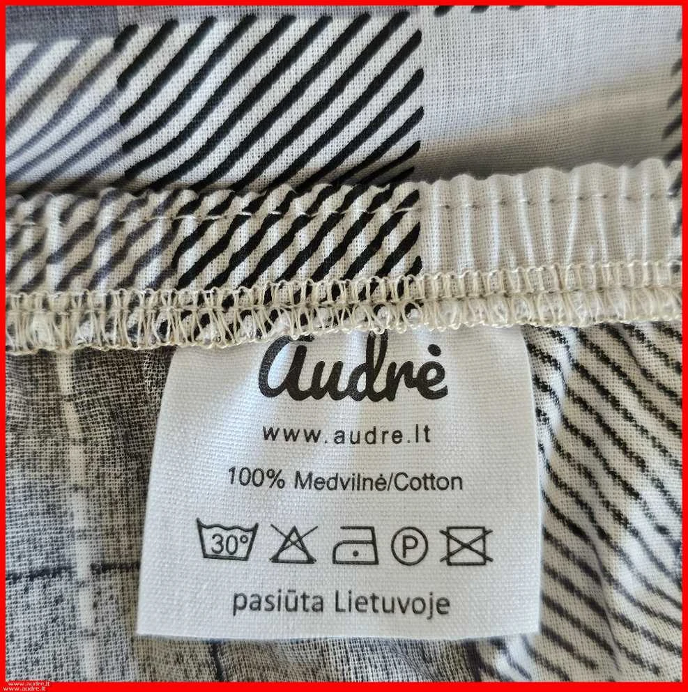 Paklodė su guma 100/140/160/180/200x200+20cm. - 100x200+20cm.