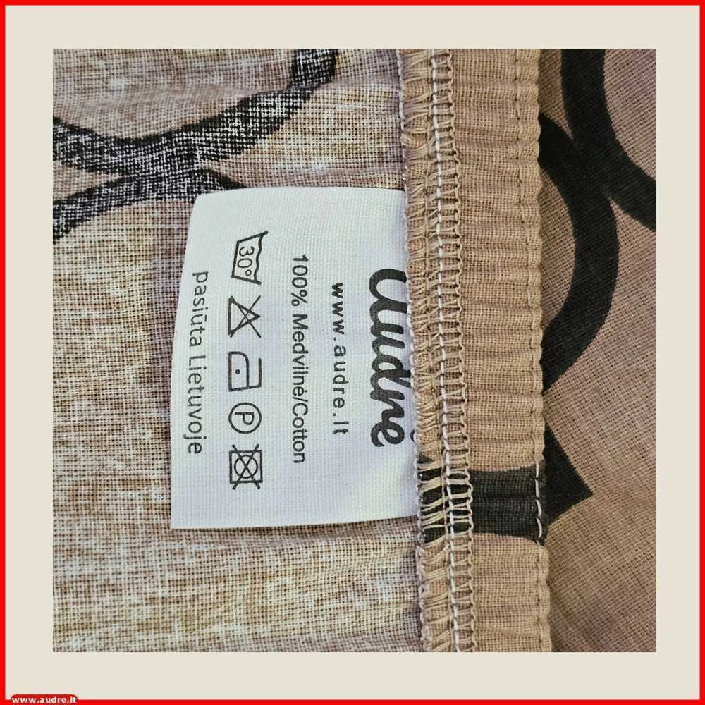 Paklodė su guma 100/140/160/180/200x200+20cm. - 140x200+20cm.