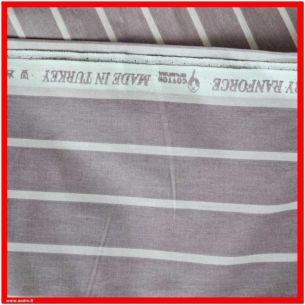 100 proc. medvilnės patalynės komplektas - Antklodės užvalkalas 160x200 cm. + pagalvės užvalkalas 50x70 cm. (1 vnt.)