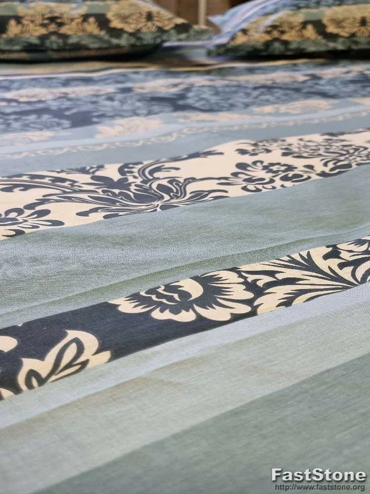 100 proc. medvilnės patalynės komplektas - Antklodės užvalkalas 160x200 cm. + pagalvės užvalkalas 50x70 cm. (1 vnt.)