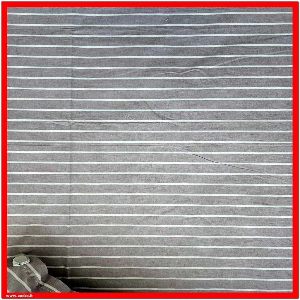 100 proc. medvilnės patalynės komplektas - Antklodės užvalkalas 160x200 cm. + pagalvės užvalkalas 50x70 cm. (1 vnt.)