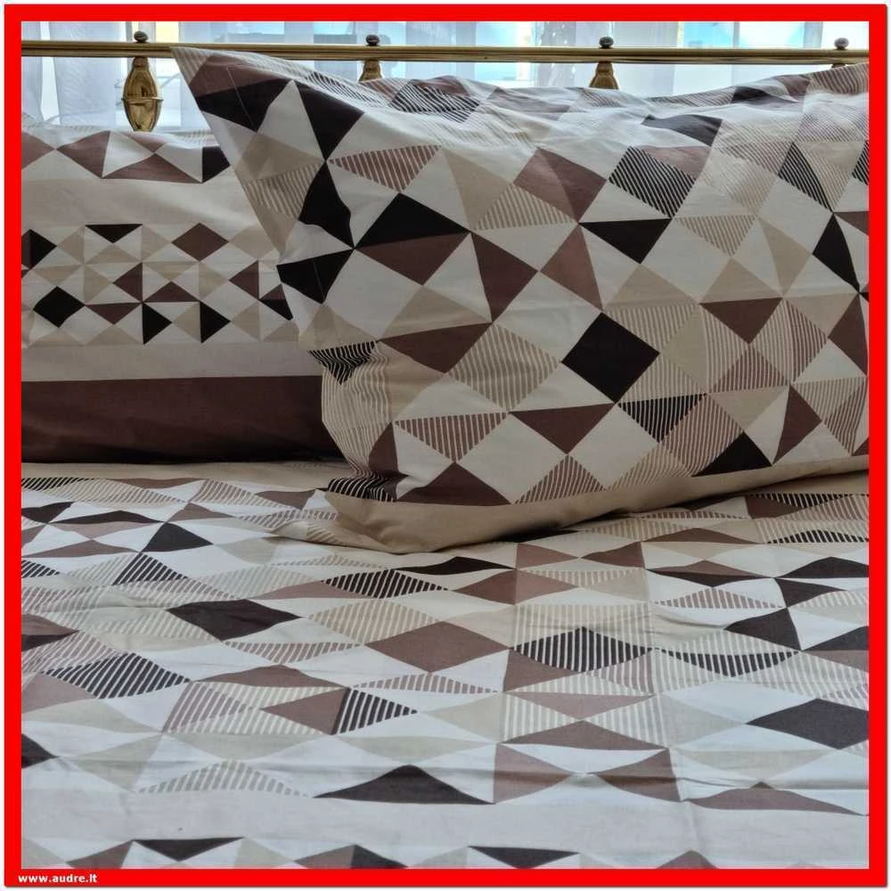 100 proc. medvilnės patalynės komplektas - Antklodės užvalkalas 140x200 cm. + pagalvės užvalkalas 50x70 cm. be užtrauktuko (1 vnt.)