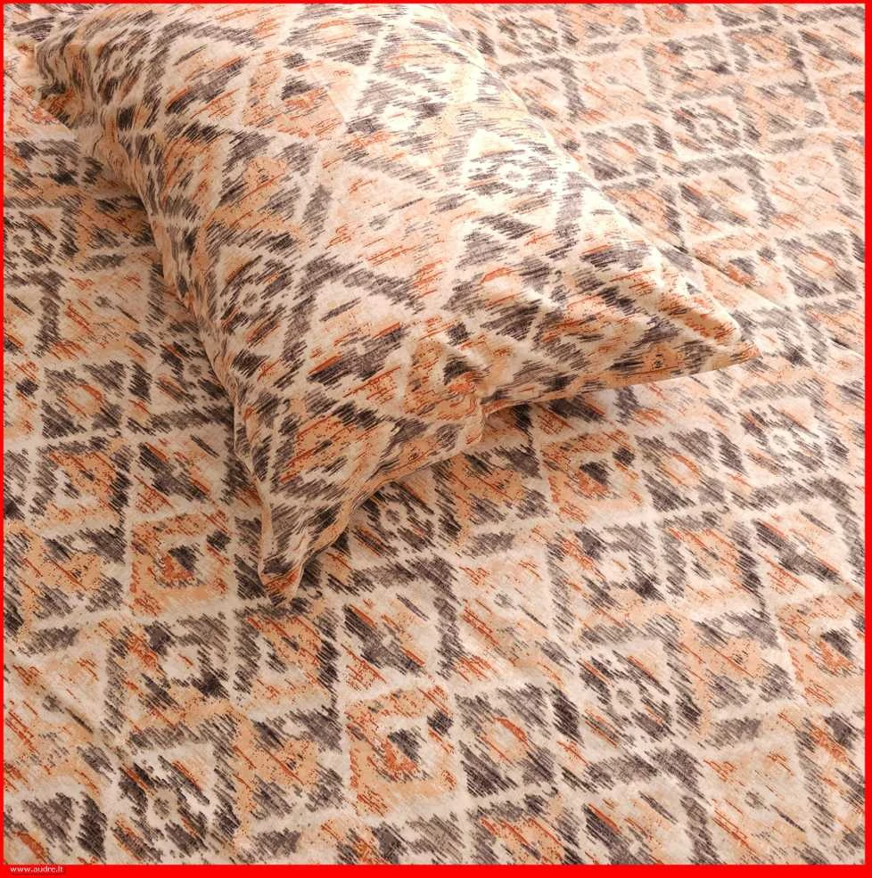 100 proc. medvilnės patalynės komplektas - Antklodės užvalkalas 220x200 cm. + pagalvės užvalkalai 50x70 cm. (2 vnt.)